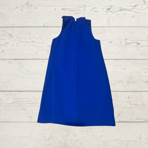Royal Blue Knee-Length Dress – Size 4, Classic Elegance - Picture 6 of 7